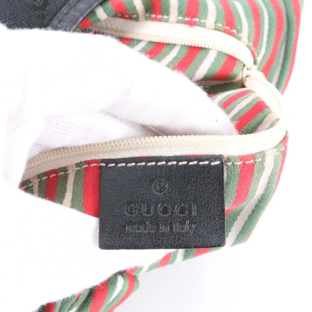 GUCCI Black Leather Shoulder Bag - Picture 8 of 9